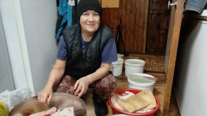 САЛО в рассоле , самый лучший способ // занимаемся мясом //