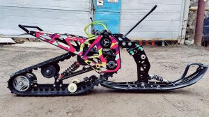 Monotrack 22 сноубайк комплект для питбайка