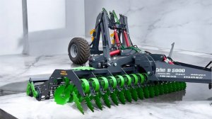 Carbon D5000 в работе после 4-рядного дискатора. Качественное измельчение идеальная подготовка почвы