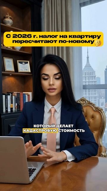 С 2026 года налог на квартиру пересчитают по-новому