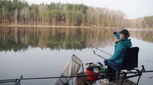 "СНАСТИ У НАСТИ" Рыбалка на реке весной.