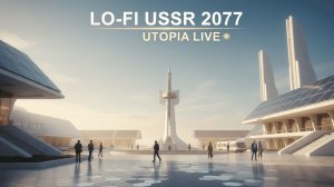 ✨ Utopian Sovietwave Live — Lo-Fi / Retro Sci-Fi / Synth Noir |