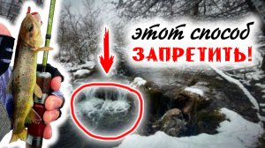 ВЫБИВАЕТ РЫБУ даже Зимой! ОСНАСТКА, которая НЕ ОСТАВЛЯЕТ ШАНСА!  #мормышинг #trout #рыбалка