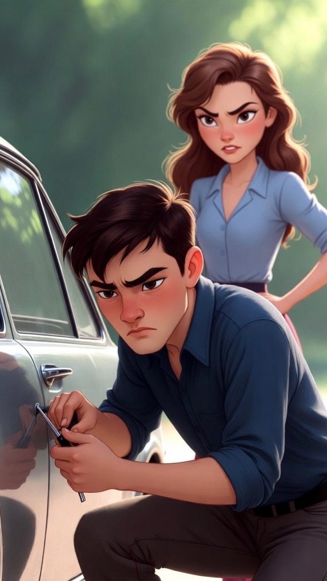 Угнал свой автомобиль из-за жены