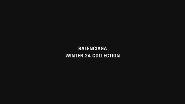 Показ коллекции Balenciaga осень-зима 2024-2025