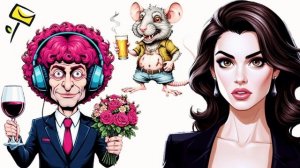 Мошенник опять несёт мне букет цветов 🤡💐🤪