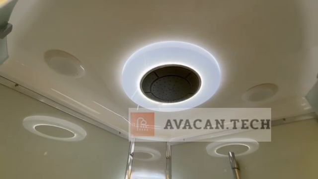 https://avacan.tech/ - Видео обзор душевой кабины в интерьере ванной комнаты Avacan EM 3090 LED смотреть онлайн