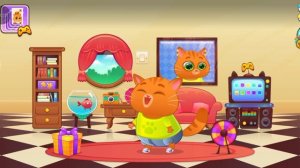 КОТИК БУБУ / Серия 3/моем бубу😰? делаем ему ногти ? гуляем с котейкой