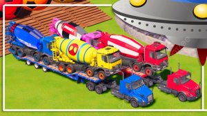 Мультики про машинки для детей. Яркие Громкие грузовики участвующие в краш тестах. Мультики малышам