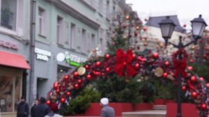 1.12.25 Москву украсили к Новому году.