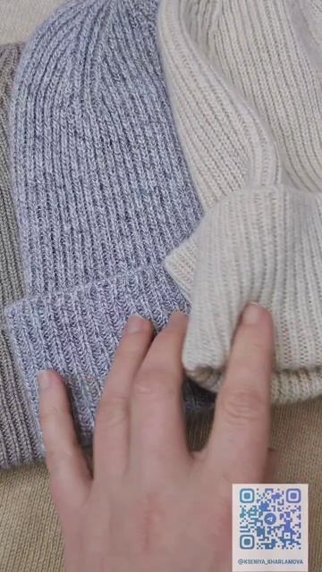 Курс "Шапка резинкой 1х1" для двухфонтурных вязальных машин смотреть онлайн