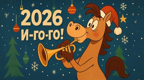 Песни на новый год. И-го-го! Год лошади 2026 Детские новогодние песни