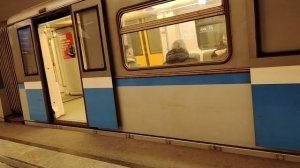 Электропоезд 81-740/741 Русич на станции метро Строгино