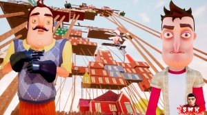 ШОУ ПРИВЕТ СОСЕД!НЕРЕАЛЬНАЯ УДАЧА!ИГРА HELLO NEIGHBOR MOD KIT ПРОХОЖДЕНИЕ МОДА THE BIG HOUSE QUEST!