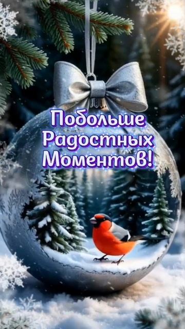 С первым днём зимы. Самая лучшая музыкальная открытка.