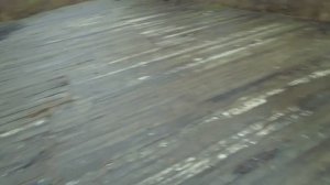 Забросы кастинговой сети в первый день зимы