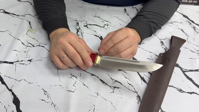 Нож Турист из нержавеющей австрийской стали Bohler N690 смотреть онлайн