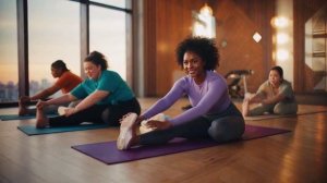 TracKilevskiy - Женский фитнес в элитном спортзале, девушки заряжены