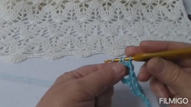 УЗОР ДЛЯ ПАЛАНТИНА КРЮЧКОМ // КРАСИВЫЙ И ЛЕГКИЙ//