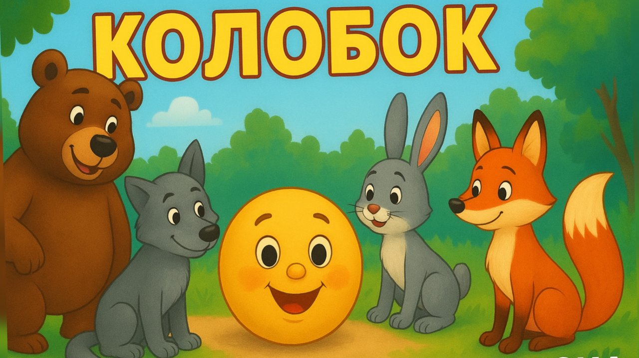 Колобок — аудиосказка для детей | Русская народная сказка 🟡✨