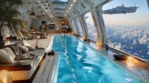 Научно-фантастический сюжет с атмосферной музыкой для медитации и релаксации.