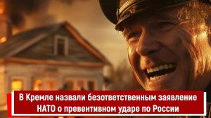 В Кремле назвали безответственным заявление НАТО о превентивном ударе по России