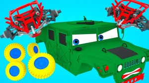 Мультики для детей, мультфильмы, детские мультики с песенками, учим цвета на английском языке