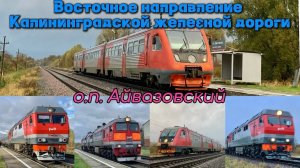 От рассвета до сумерек… Разнообразие подвижного состава на Чернышевском направлении КЖД.