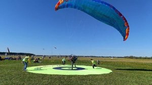 Параплан. Посадка на точность. Питер. Соревнования.