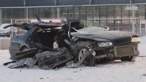 Два человека пострадали в ДТП на улице Коммунальной в Братске