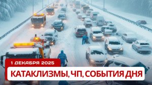 Новости Сегодня 01.12.2025 - Катаклизмы сегодня, ЧП, События дня | США Австралия Китай Россия Европа