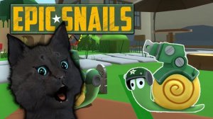 Epic Snails УЛИТКА В КАСКЕ C ГОВОРЯЩИМ СУПЕР КОТОМ  ( ИГРА для ДЕТЕЙ ) #24