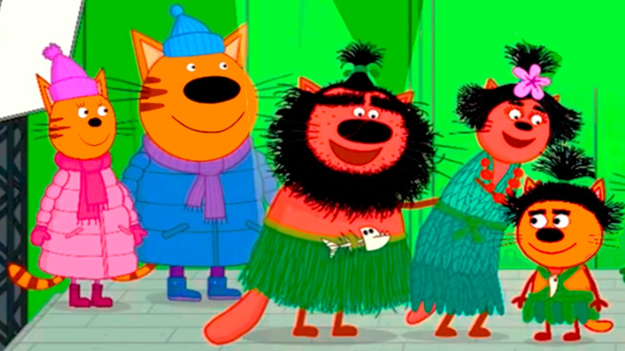 ТРИ КОТА - Три Кота Зимние каникулы - МУЛЬТИКИ ТРИ КОТА ДЛЯ ДЕТЕЙ