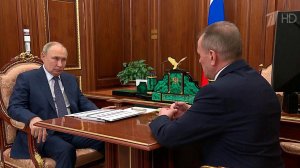 Владимир Путин провел встречу с главой ФСИН Аркадием Гостевым.