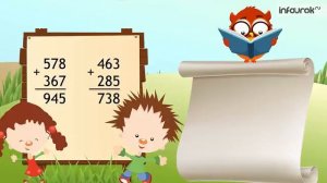 Письменные приемы сложения и вычитания многозначных чисел  Математика 4 класс #24  Инфоурок