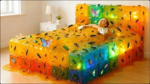 Какую кровать мечты вы бы хотели? ✨Невероятно приятный и необычный АСМР-эффект от ИИ