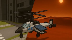 Испытываем электрический вертолёт на Кербине и Дюне