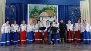 2025 29 ноября праздничный концерт поют Ольгинские казачки