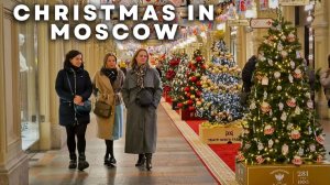 How does Moscow prepare for Christmas?