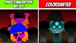 SPRUNKI PHASE 9: COLORSHIFTED VS OCs! ⚔️ ЖИВОЙ И ПРОКЛЯТЫЙ — КТО СОЗДАСТ МРАЧНЕЙШИЙ ТРЭК? 🎼☠️🔥