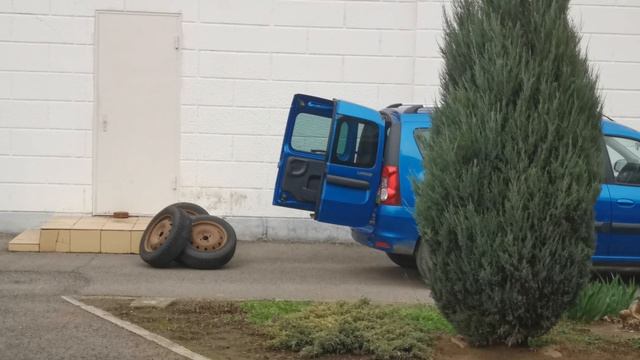 Меняем летнюю резину на зимнюю