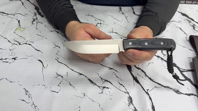 Нож Лиса, фултанг из кованой стали Х12МФ смотреть онлайн