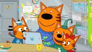 ТРИ КОТА - НОВОГОДНИЕ КАНИКУЛЫ - МУЛЬТИКИ ТРИ КОТА