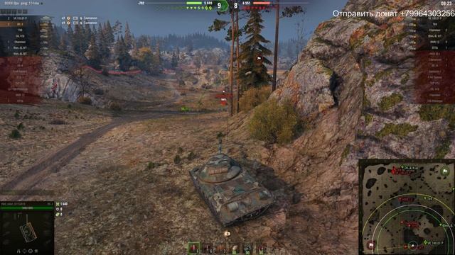 World of Tanks, Бой на ис-3.