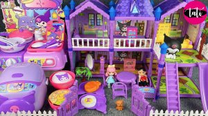 Обзор игрового набора Kuromi House & Kitchen Toys с распаковкой | ASMR