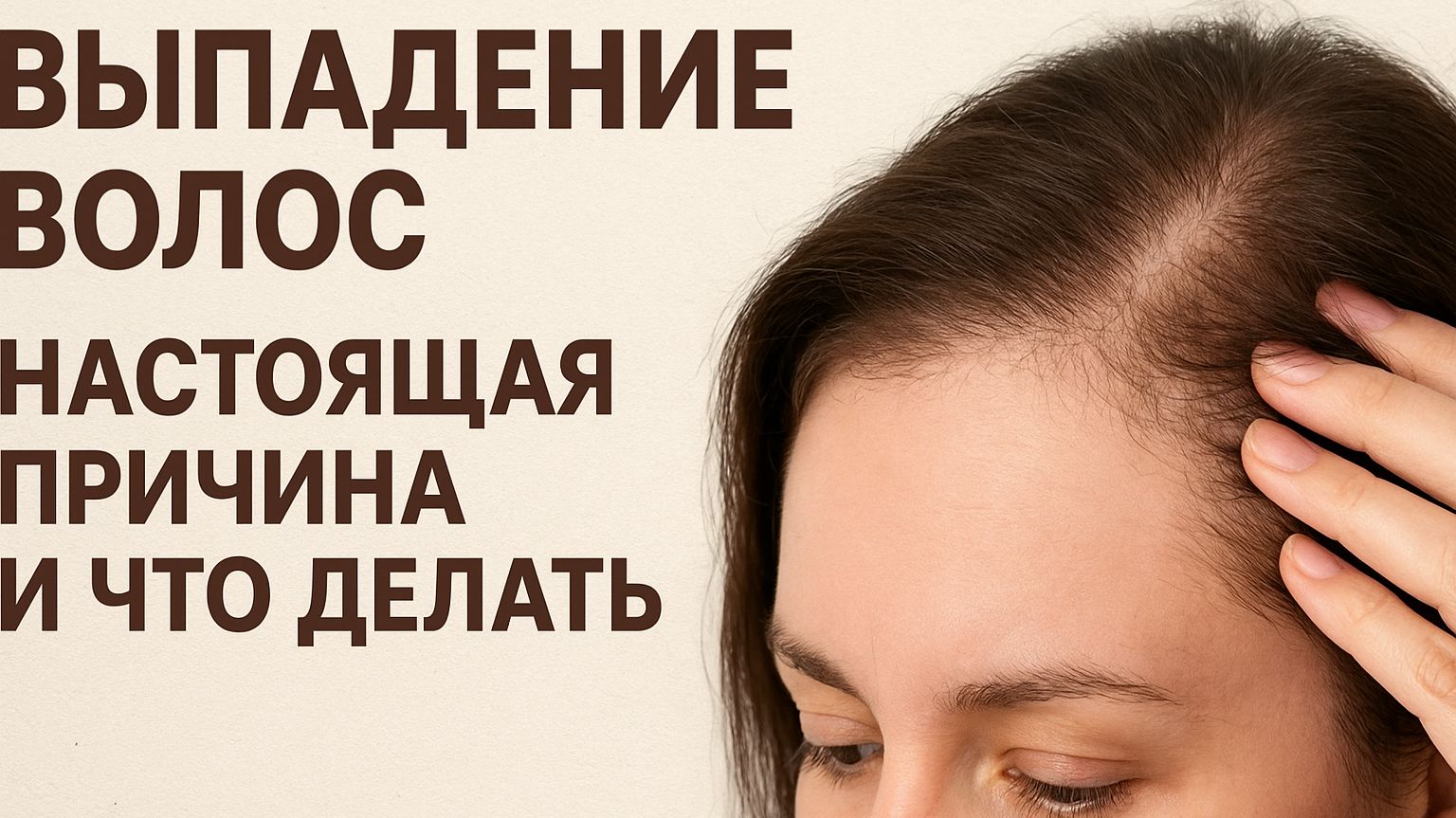 Выпадение волос после 60 👉 Настоящая причина и что делать —
