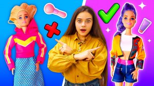 💄 Салон красоты: Барби в УЖАСЕ от своего макияжа!😱 СРОЧНОЕ преображение для вечеринки!✨