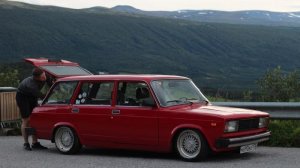 ВАЗ-2104! ЖИГА, ПОБЫВАВШАЯ В НОРВЕГИИ...