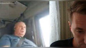 Дальнобой из Харькова лихо переобувается в полёте