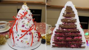 НОВОГОДНИЙ ТОРТ "ЁЛКА" РЕЦЕПТ | ТОРТ 2026 | ТОРТ "ТЁМНЫЙ ЛЕС" РЕЦЕПТ